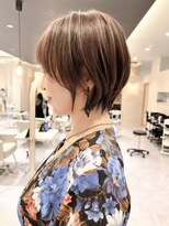 ヴィサージュタイム(VISAGE thyme) 丸みショート/ショート/ショートボブ/ボブ/ハイライト/ブリーチ