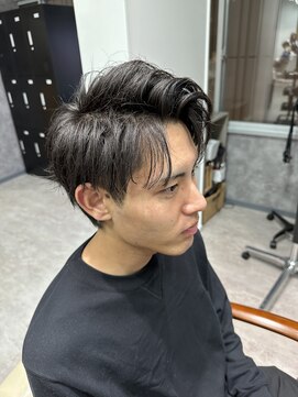 フォンド 津田沼(fond.) ハイライト/マッシュパーマ/ウルフ/アッシュブラック/津田沼