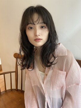 ガーランド (Garland) 大人かわいいくびレイヤー小顔シースルーバング顔まわりレイヤー