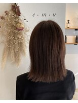 エム(emu) 大人の髪質改善30代40代50代/似合わせ大人可愛い叶えます