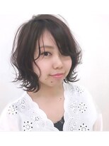 ルア モアナ バイ ヘッドライト 小田原2号店(Lua Moana by HEADLIGHT)&nbsp;【Moana Lua】#外はねボブ#ミディアム#20代30代40代50代