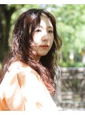 ロングパーマ