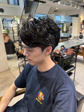 トレス(TRESS) メンズパーマ　刈り上げ　スパイラル