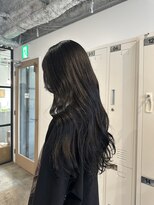 ホネン(honen)&nbsp;スーパーブラック×ロングヘア【薬院大通/天神/大名】