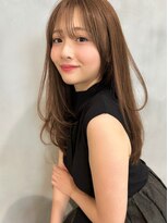 ロンド アンブル 四条烏丸(Lond ambre) ストレートレイヤー似合わせカットフェミニンロング5221