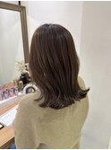 イメチェン外ハネボブ美髪ワイドバング顔周りレイヤーカット