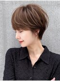 ショートヘア/分け目なし/イメチェン/30代40代50代60代/表参道