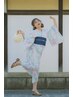 【7/14～16 祇園祭】 浴衣着付け＋ヘア￥5000～ ※時間によりお値段変わります