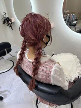 クラン 北新地店(Clan) 編みおろしツイン/北新地ヘアセット