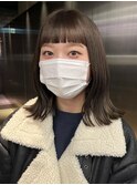 着物/フェミニンロング/似合わせカット/ウェーブミディアム/栄