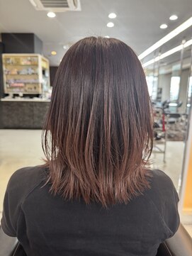 シャンプーボーイエイムス(SHAMPOO BOY aims) ブラウングラデーション