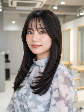 グルグル 本八幡店(GULGUL) 本八幡/顔周り/ブリーチなしカラー/前髪/白髪ぼかし/ハイライト