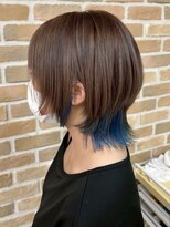 セットアップ 倉敷美和店(SET-UP) 裾カラー/バレイヤージュ/ブルー/ピンクベージュ/ウルフボブ