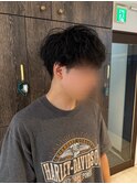 10代20代◎メンズ王道マッシュ×無造作パーマ　池袋