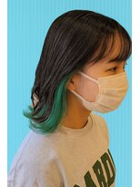 アン ブリーチ(UN BLEACH)&nbsp;インナーカラー×髪質改善トリートメント【三宅】