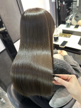 ピリオド 蒲田(Period.) 髪質改善/ブリーチなしカラー/オリーブベージュ/蒲田/近藤