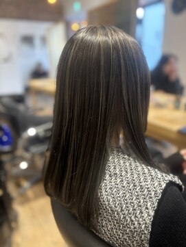 ベルライズ(Belrize) クオライン縮毛+ハイライトカラー