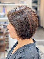 ヘアデザイニング ズーム 飯田橋店(hairdesigning Zoom)&nbsp;ショートボブ