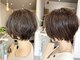 エイティエイト(88)の写真/ピュアと女性らしさを取り入れた大人ショート◇顔周りもミリ単位まで拘ったカットで小顔効果◎【城東】