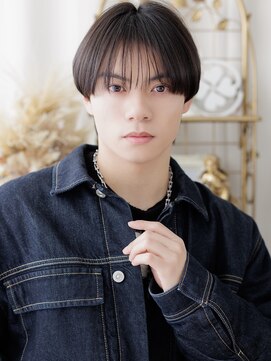 カバーヘア ブリス 北浦和(COVER HAIR bliss) 透明感ダークアッシュダウンバングショートa北浦和10代20代30代