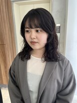 ガリカ 博多(Gallica) <ゲスト>デジパでイメチェン!パーマで作るくびれミディ