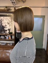 コレット ヘアー 大通(Colette hair) ボブ/ベージュカラー/透明感カラー/切りっぱなしボブ