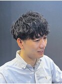 ビジネスツーブック スマートマッシュショート ラフカールパーマ