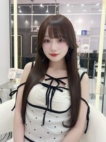ラルム 新宿(LARME SHINJUKU)&nbsp;透明感チョコブラウン/ロングレイヤー【Yumi/新宿】