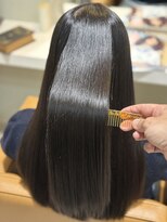 ヘアーアンドケア アミティエ(HAIR&CARE amitie)&nbsp;うねりを解消する自然な艶ストレートロング