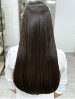 シュモレポルターレ(Shumore portare) ダークパープル/ナチュラルショート/夏のヘアアレンジ/辰巳駅