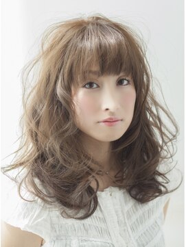 エアー 福岡(AIR) [air-FUKUOKA]　厚めバング無造作ウエーブ☆