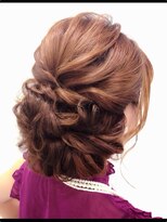 ブリエ(briller) ブリエ☆結婚式スタイル☆エレガント下めツイストルーズアップ