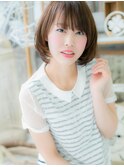 小顔ミディアムボブa