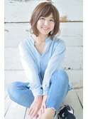 大人可愛いふんわりボブ　【Azur深谷】