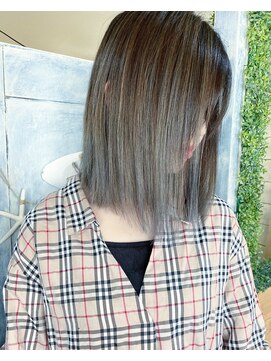 トーク 伊丹本店(TAL'KE) TAL'KE/バレイヤージュ×淡アイスブルー_493