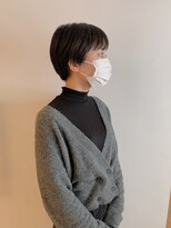 トップヘアーヒルズ 安城(TOP HAIR HILLS)&nbsp;黒髪ショート/ニュアンスカラー/アッシュブラック