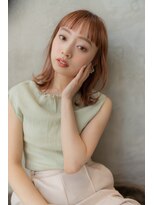 オースティン 門前仲町(AUSTIN)&nbsp;前髪かき上げイメチェンイヤリングカラーラベンダーカラーくびれ