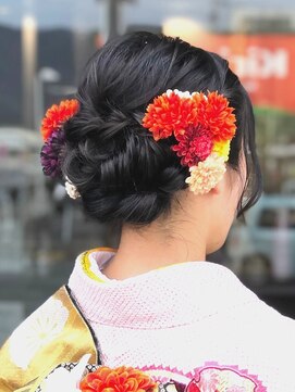 アヤジン Ayajn 成人式アレンジ