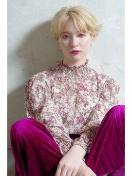 クシュ 所沢東口店(kusyu...) ショコラベージュ×ボブルフ×カール×ベビーバング×所沢