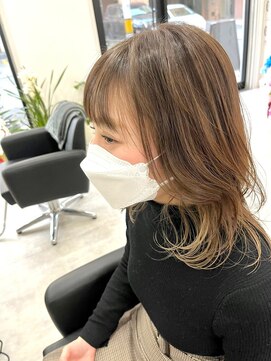 マルレ(MARLE) 都島インナーカラー/ブリーチハイトーン