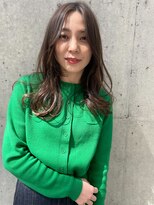 ソワリー 栄(THOiRY)&nbsp;THOiRY【女性らしい柔らかヘア】似合わせ小顔艶髪ゆる巻きロング