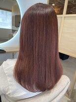 チェルシーヘアーデザイン(Chelsea hair design) チェリーピンク｜セミロング