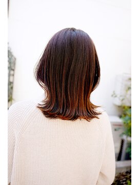 ヘアメイク イズム(HAIR MAKE ism) 【ism 千葉】肩ハネミディB