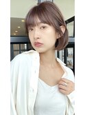 ショートヘア[ショート/ボブ/韓国/トリートメント/縮毛矯正