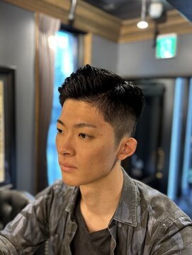 銀座 シノ 本店(shino) 【銀座理容室】刈り上げビジネススタイル