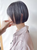 モリオフロムロンドン 原宿本店(morio from London)&nbsp;【morio 原宿】大人可愛い　黒髪ミニボブ　ストレートコンパクト