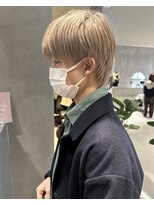 ハウ 心斎橋(how)&nbsp;前髪カット/インナーカラー/縮毛矯正/ショート/カラー/ブリーチ