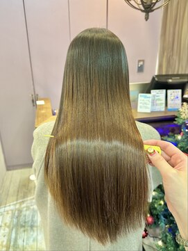 ジーテ 渋谷(gite) 縮毛矯正plus×ツヤ髪「渋谷/髪質改善/髪質改善TR」