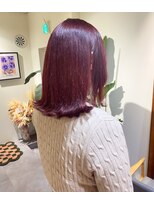 ロカ(roka)&nbsp;ピンクラベンダー/ブリーチなしピンクブラウン