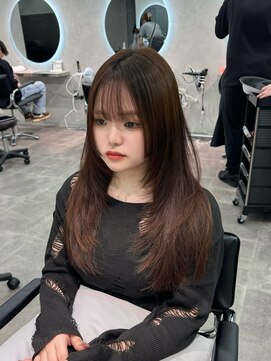 ジーニー 千葉(GENiE) ザクザクレイヤーカット/ヒメカット/顔周りカット【佐藤詩門】